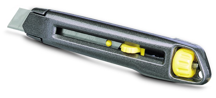 Kniv med utbytbara blad Stanley Interlock; 18 mm