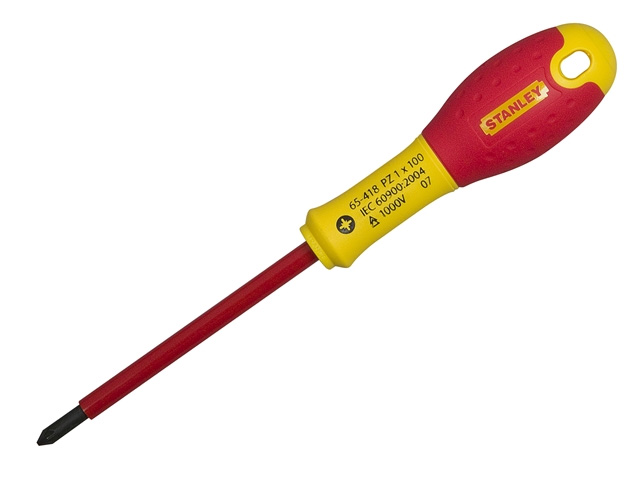 Skruvmejsel Stanley FatMax VDE; PZ0; 1000 V