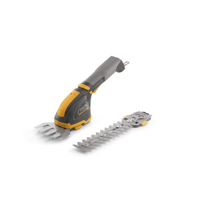 Grässax Stiga SGM 102 AE; 10,8 V; 2,5 Ah sladdlös; 10/18 cm längd