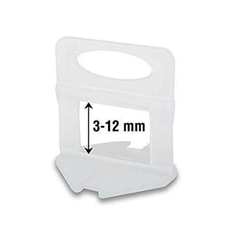 Nivåhatt Rubi&nbsp;DELTA LEVEL SYSTEM; 3-12 mm; 1,5 mm; 2400 st.