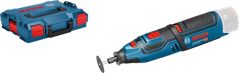 Elverktyg Bosch GRO 12V-35 Solo L-Boxx (utan batteri och laddare)